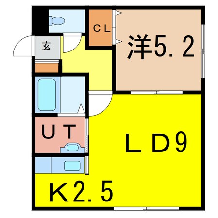 サンシャイン太子の物件間取画像